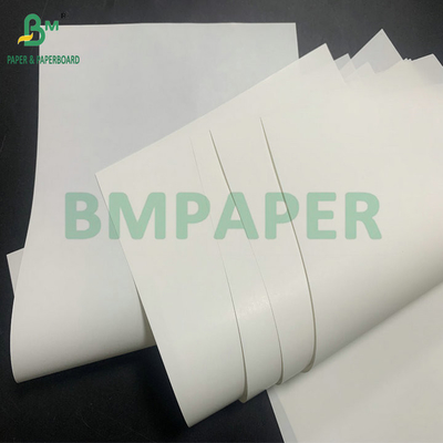 65gsm 70gsm tahan air Kekuatan basah Single Coated Glossy Paper Untuk Label Botol Bir