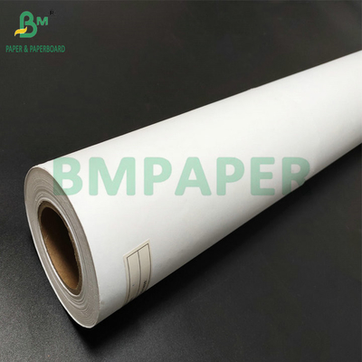 24' lebar 80gm CAD Plotter Paper Uncapped Bond Paper Roll 2' 3' inti