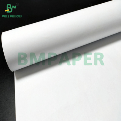 24' lebar 80gm CAD Plotter Paper Uncapped Bond Paper Roll 2' 3' inti