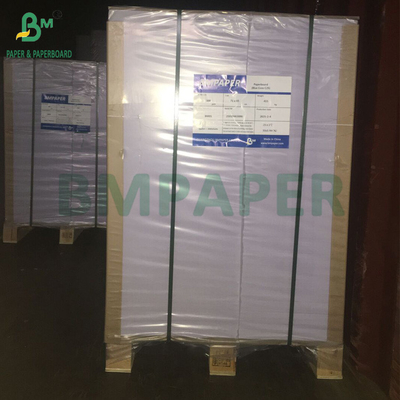 300gm 320gm Blue Core C2S Paper Untuk Kartu 71 x 65cm High Smoothness