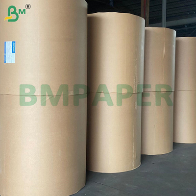 30GSM Lembar kertas cokelat berlapis silikon sisi ganda