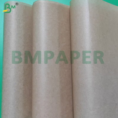 30GSM Lembar kertas cokelat berlapis silikon sisi ganda