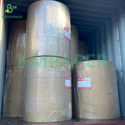 70gm Waterproof Perak Aluminium Metallized Paper Untuk Wet Kekuatan Label Bir