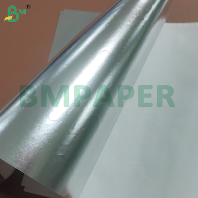 Glossy Silver Wet Strength Beer Paper Rolls untuk Label Botol