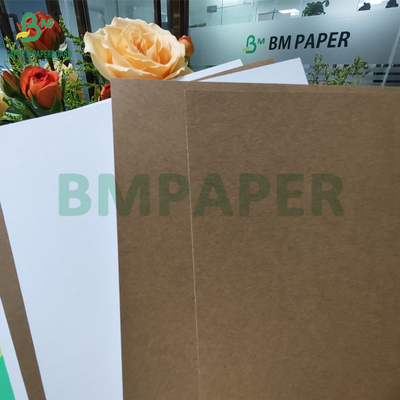 0.7mm 590gsm White Face Kraft Board Untuk Produk Elektronik Paket 79 x 109cm