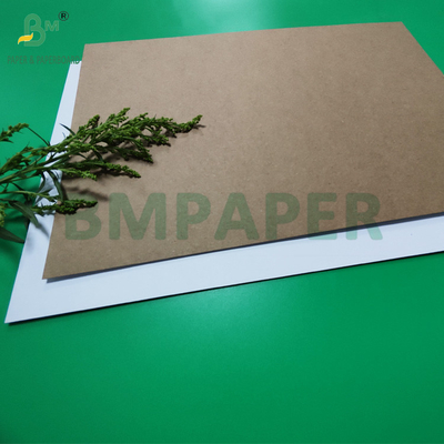 0.7mm 590gsm White Face Kraft Board Untuk Produk Elektronik Paket 79 x 109cm