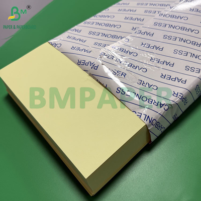 55 - 80gm Karbonless CF Paper Untuk Resep Light Pink Green Blue Yellow Warna Lembar