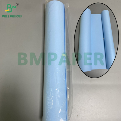 80g cetak biru kertas gulung dengan colokan karet A1 A0 Ukuran 50 - 150 meter Panjang