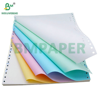70g Putih / Merah / Biru Laser Digital Printing Carbonless Copy Paper 11 'x 17'