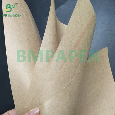 70gm 80gm Kekuatan tinggi Brown Kraft Paper Kantong semen Gulung kertas