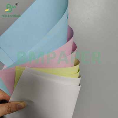 60GSM 75GSM Berwarna-warni Carbonless NCR CCP Letter Size Sheet CB CFB CF