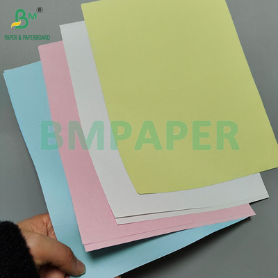 60GSM 75GSM Berwarna-warni Carbonless NCR CCP Letter Size Sheet CB CFB CF