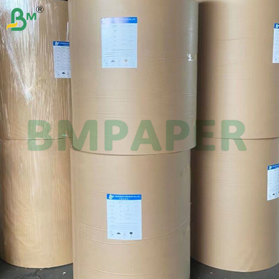 PE dilapisi tahan kebocoran Putih Putih Cup Paper Rolls 135gsm-350gsm