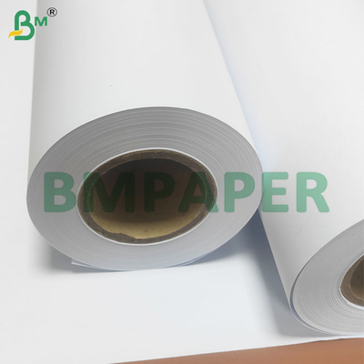 80gm Kekuatan tinggi CAD Plotter Paper Rolls untuk Teknik Cetak