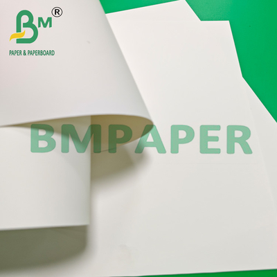 Glossy White Waterproof PP Synthetic Paper Roll Untuk Poster