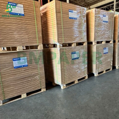 Kertas C2S Digital Berkilau Dua Sisi 80lb 120gsm Untuk Brosur 450 x 320mm