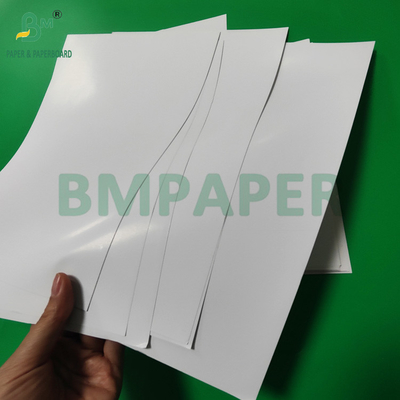 Kertas C2S Digital Berkilau Dua Sisi 80lb 120gsm Untuk Brosur 450 x 320mm