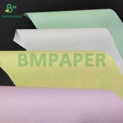 55gsm 75gsm CB CFB CF Carbonless NCR Paper Black Image Lembar yang diperpanjang 57x87cm