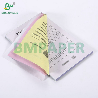 55gsm 75gsm CB CFB CF Carbonless NCR Paper Black Image Lembar yang diperpanjang 57x87cm