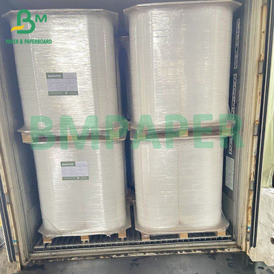 24gm 28gm Food Grade MG White Kraft Paper Untuk Membungkus Jerami 22mm 28mm 53mm