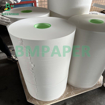 24gm 28gm Food Grade MG White Kraft Paper Untuk Membungkus Jerami 22mm 28mm 53mm