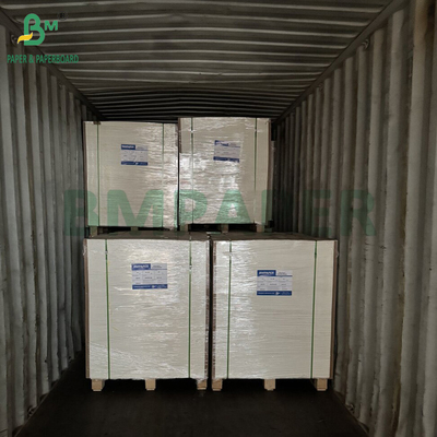 1.5MM 2MM Laminated White Solid Cardboard Untuk Kotak Gifx Kekerasan yang Baik