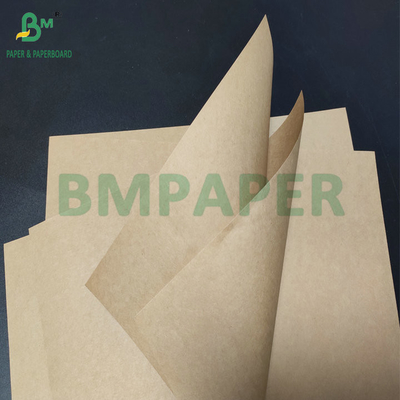 Kekuatan 90g 100g Kertas Kraft Murni Untuk Membuat Tas Belanja Kantong Kopi
