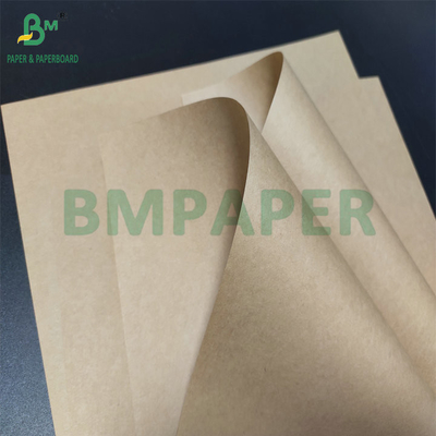 Kekuatan 90g 100g Kertas Kraft Murni Untuk Membuat Tas Belanja Kantong Kopi