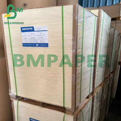 Eco Friendly 100gsm Waterproof White Kraft Bag Paper Untuk Membungkus Hadiah