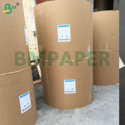 35grs Putih & Brown MG Kraft Paper Roll 60cm Gloss di satu sisi