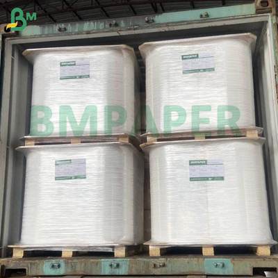 Kelas Makanan Putih kertas pembungkus tusuk gigi Roll 24 - 28GSM 26,5-32mm Lebar Virgin Pulp Biodegradable Kraft