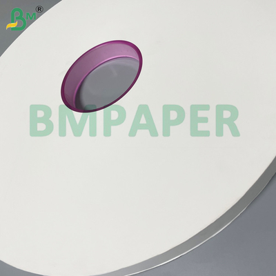 Kelas Makanan Putih kertas pembungkus tusuk gigi Roll 24 - 28GSM 26,5-32mm Lebar Virgin Pulp Biodegradable Kraft