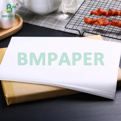 45gm 50gm Putih Bleached Greaseproof Paper Untuk Baking PFAS Free Kit 5 Kit 7