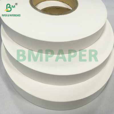 32mm 25gsm 34gsm kertas kraft putih untuk kemasan jerami individu
