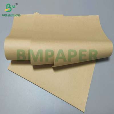 Pulp Kayu Kekuatan Tinggi 60g 80g Brown Kraft Paper Roll Untuk Kantong Kertas