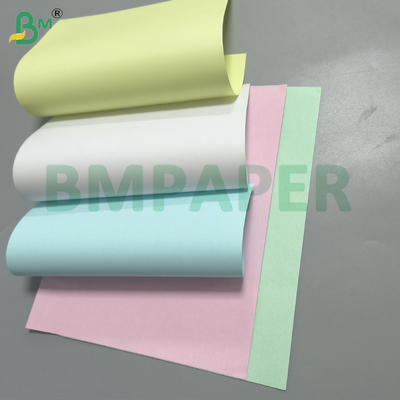 Multi-warna Tanpa Karbon Copy Paper 20lb Karbonless Paper Untuk Instant Copy