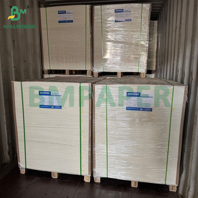 90grs White Kraft Paper Untuk Tas Belanja Pakaian 77 x 110cm Kekuatan Tinggi