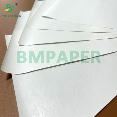 Lebar gulungan 440mm 450mm 48gram 55gram kertas termal putih Untuk printer POS