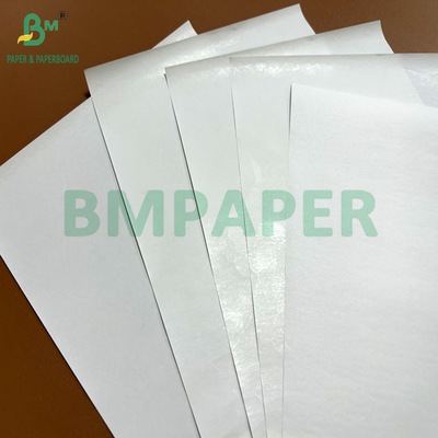 Lebar gulungan 440mm 450mm 48gram 55gram kertas termal putih Untuk printer POS