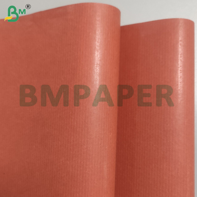 50gm Brown Stripped Kraft Paper Rolls untuk kemasan bunga