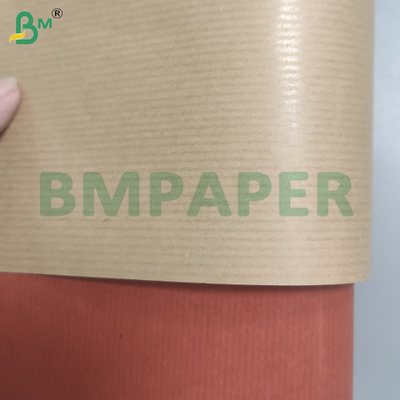 50gm Brown Stripped Kraft Paper Rolls untuk kemasan bunga