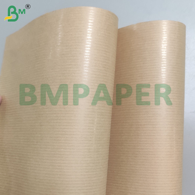 50gm Brown Stripped Kraft Paper Rolls untuk kemasan bunga