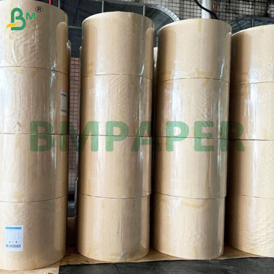 50gm Brown Stripped Kraft Paper Rolls untuk kemasan bunga