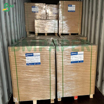 250g 270g Bekas pembekuan Kardus Kraft Berlapis Putih Bertahan Kelembaban Untuk Kemasan Makanan Beku