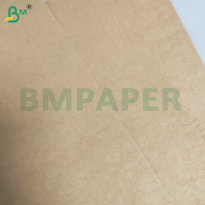 0.55mm Ketahanan Tinggi Tekstur Unik Roll Kraft Paper Bisa dicuci