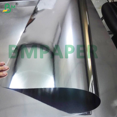 14pt 16pt Silver Paperboard 1 Side Gloss Silver White Back untuk Pengemasan