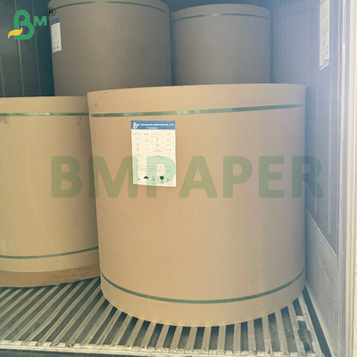 Kekuatan Tinggi 50gm Murah MG Ribbed Kraft Paper Roll 750mm