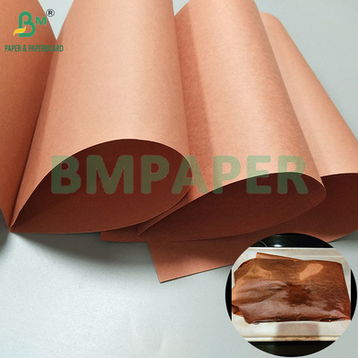 66gm 70gm Uncoated Pink Butcher Paper Roll Untuk Barbecue 60cm*50m