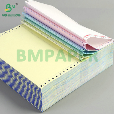 60gm CB Putih CFB CF Biru Kuning Karbonless Paper Lembar yang diperpanjang 70x100cm