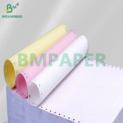 60gm CB Putih CFB CF Biru Kuning Karbonless Paper Lembar yang diperpanjang 70x100cm